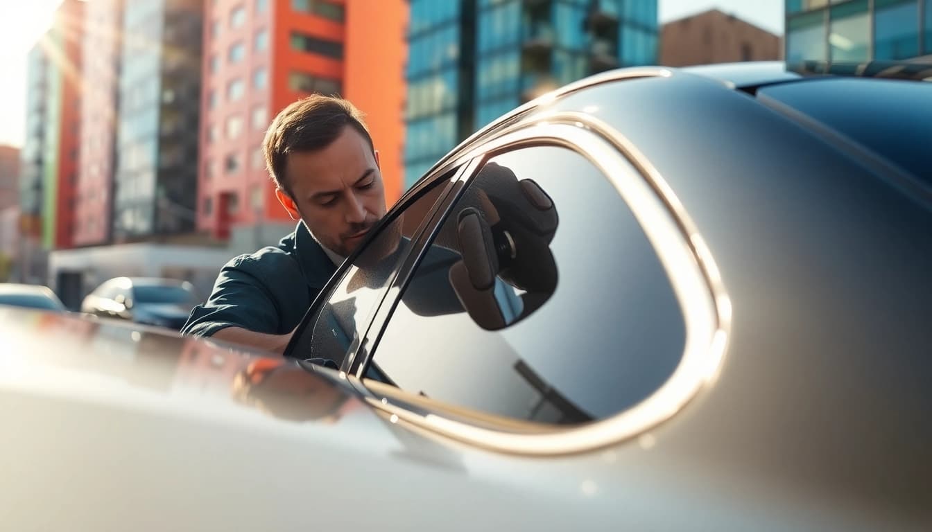 Get quality auto window tint near me with skilled technicians enhancing car aesthetics.