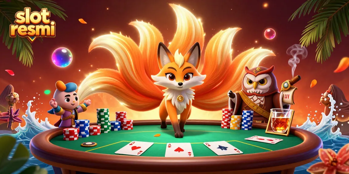 Experience thrilling slot resmi gameplay with colorful characters and vibrant casino elements.