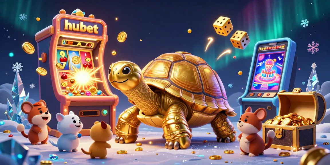Experience the exciting fun of hubet as golden tortoise and jackpot machines bring casino thrills to life.