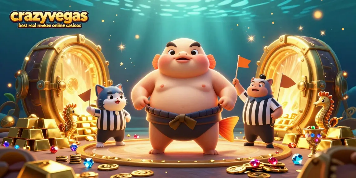 Experience the essence of crazyvegas best real money online casinos with vibrant underwater characters.