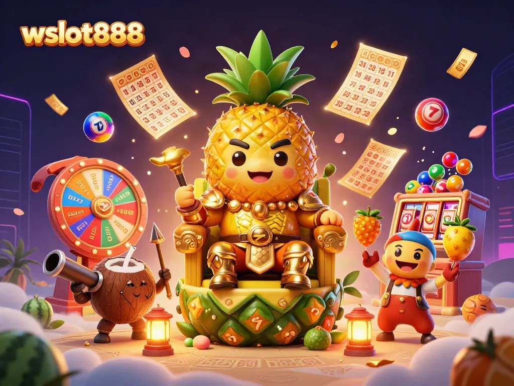 Permainan slot menarik di wslot888 jadi tontonan spektakuler dengan karakter berwarna-warni.