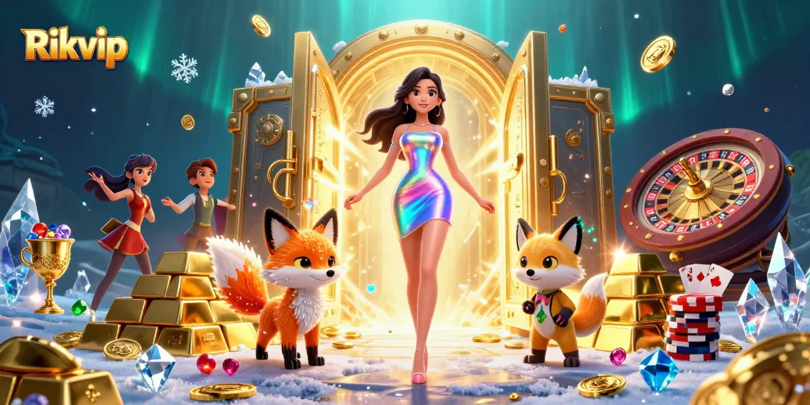 Engage in thrilling gambling adventures with Rikvip featuring vibrant 3D elements and exciting gameplay visuals.