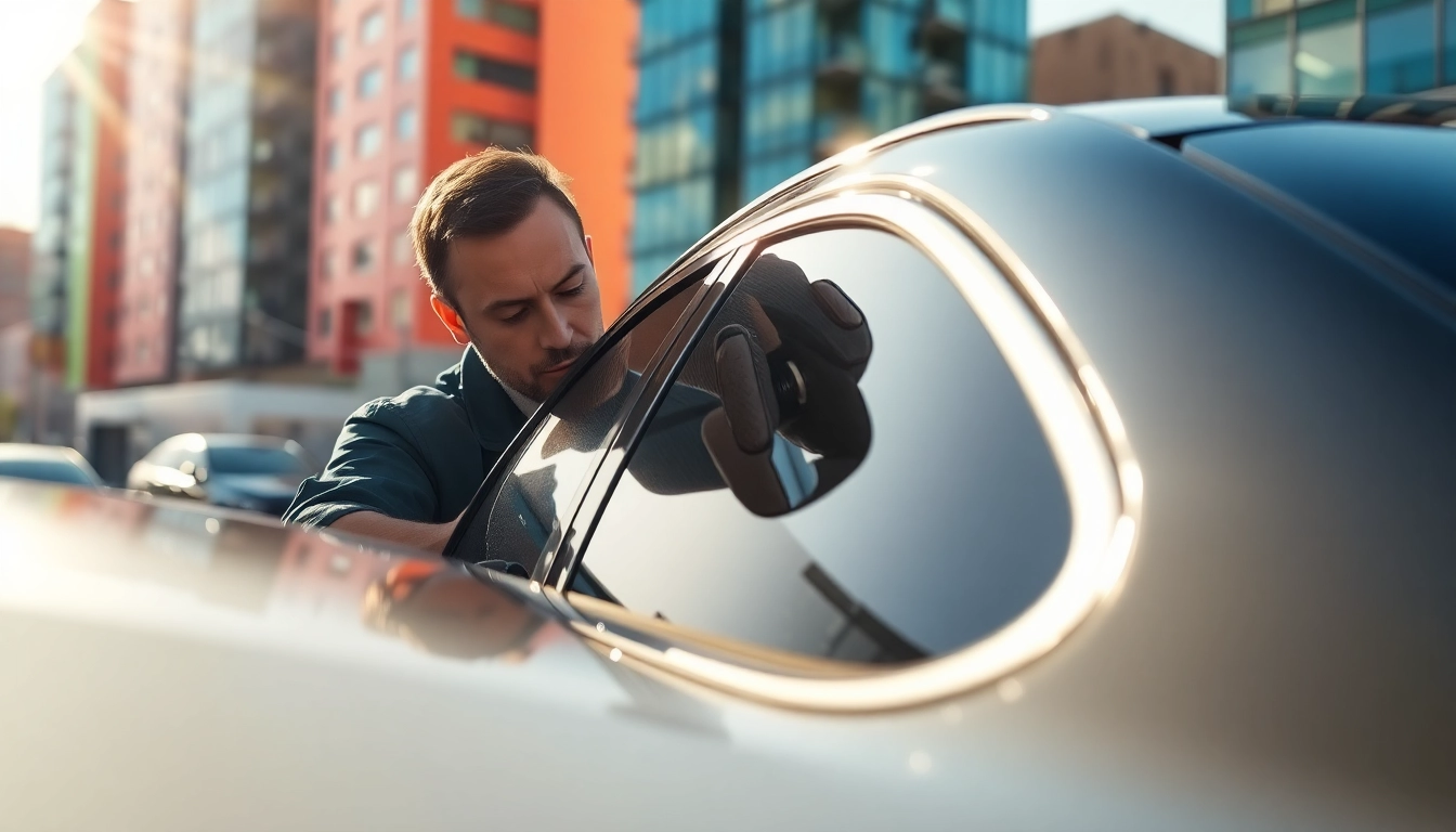 Get quality auto window tint near me with skilled technicians enhancing car aesthetics.