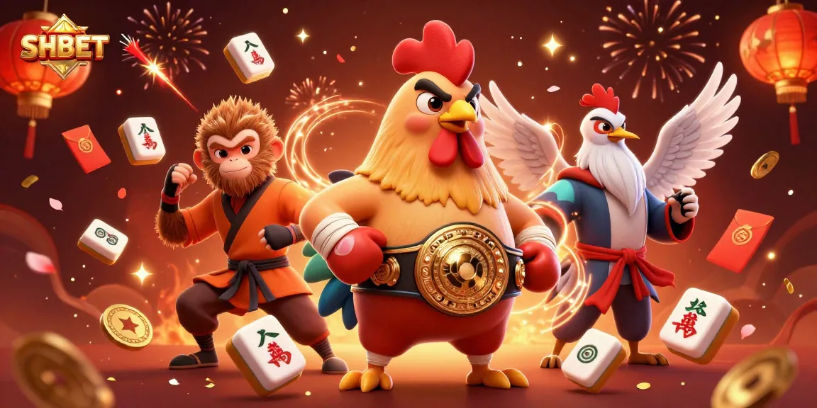 Experience SHBET's thrilling online gaming with unique characters and lively casino elements.