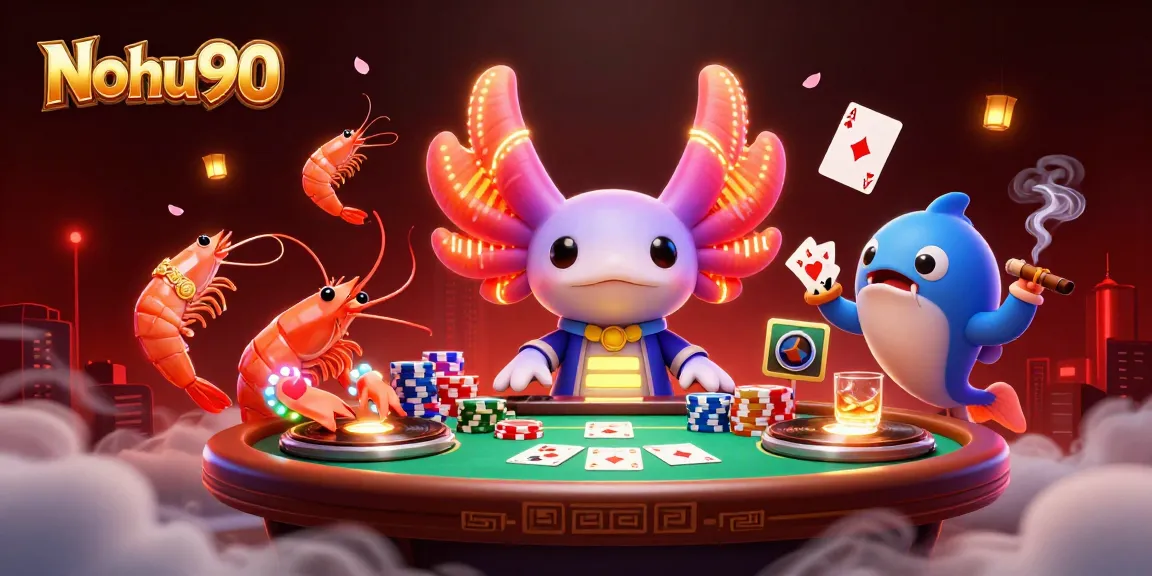 Experience thrilling gameplay at Nohu90 with vibrant casino elements and lively characters.