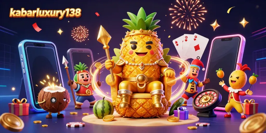 Visual kasino yang aktraktif dengan kabarluxury138 memikat para pemain melalui hiburan slot dan dekorasi kota tropis.