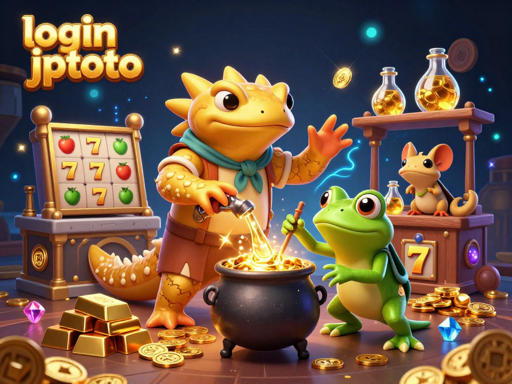 Engage in thrilling gameplay at JPTOTO with exciting slots and rich jackpots in a world of gold.