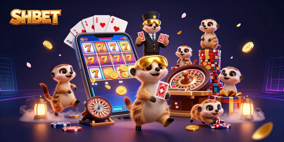 Experience the excitement at SHBET with a lively meerkat casino operation featuring dynamic games and bonuses.