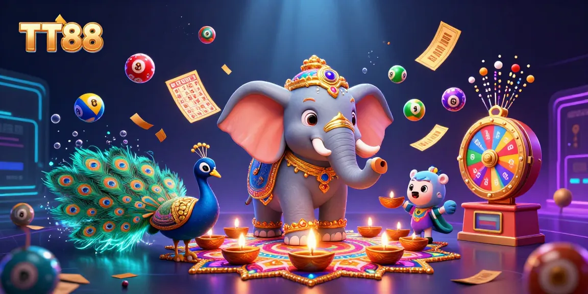 Experience excitement at TT88 with vibrant elements of gaming and colorful lottery balls