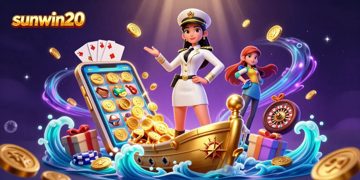 Spin the reels and win big with sunwin20, featuring vibrant slot games and golden rewards.