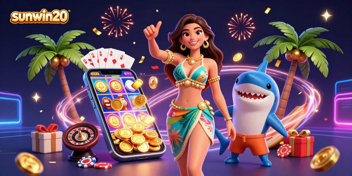 Experience the excitement of sunwin20 with vibrant slot games and dynamic visuals.