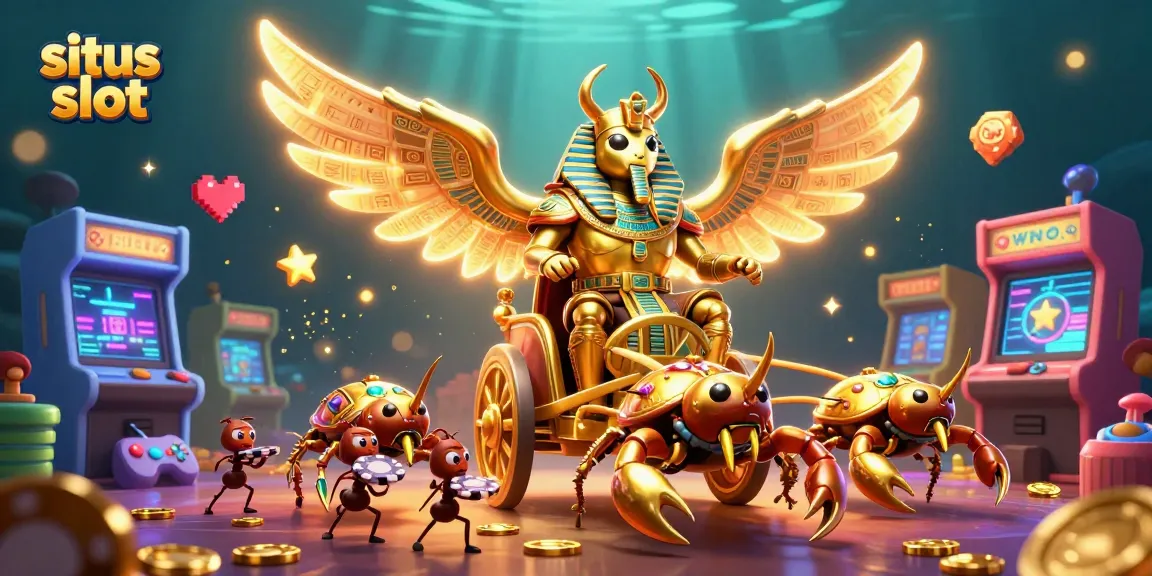 Menggenggam peluang di situs slot dengan slot gacor yang penuh warna dan karakter menarik serta detail menawan.