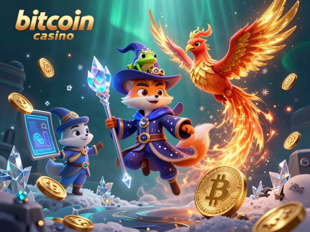 Experience the thrill at a bitcoin casino with engaging characters and dynamic gameplay.