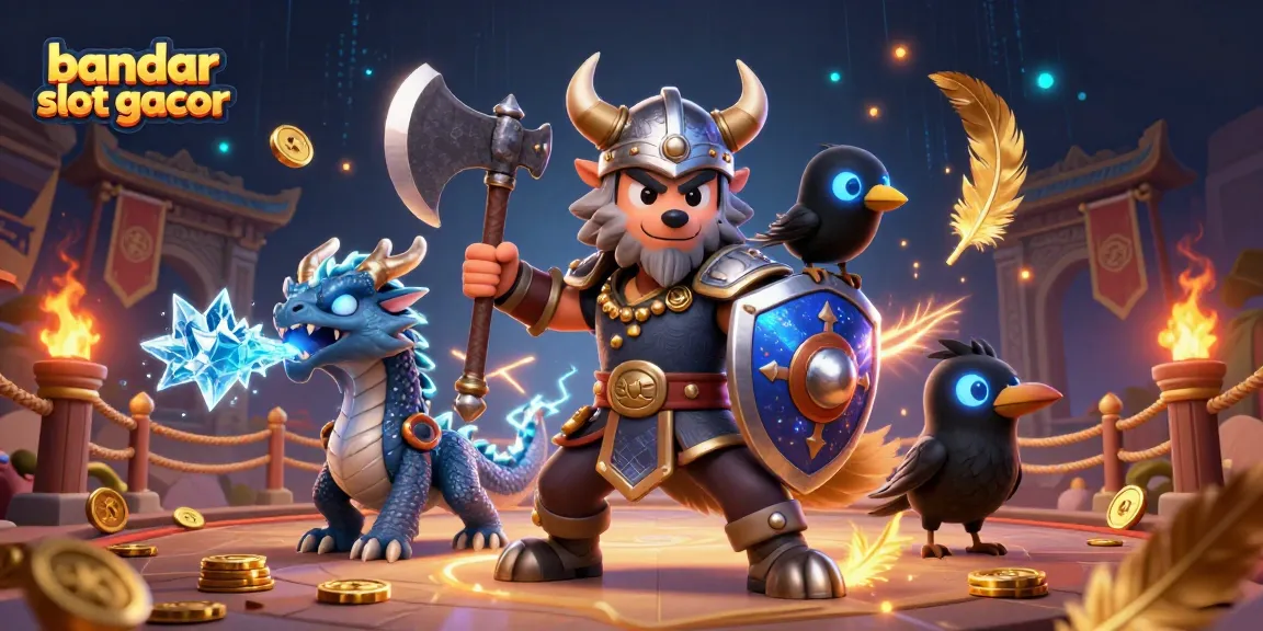 Experience thrilling gameplay on bandar slot gacor with epic battles and enchanting creatures.