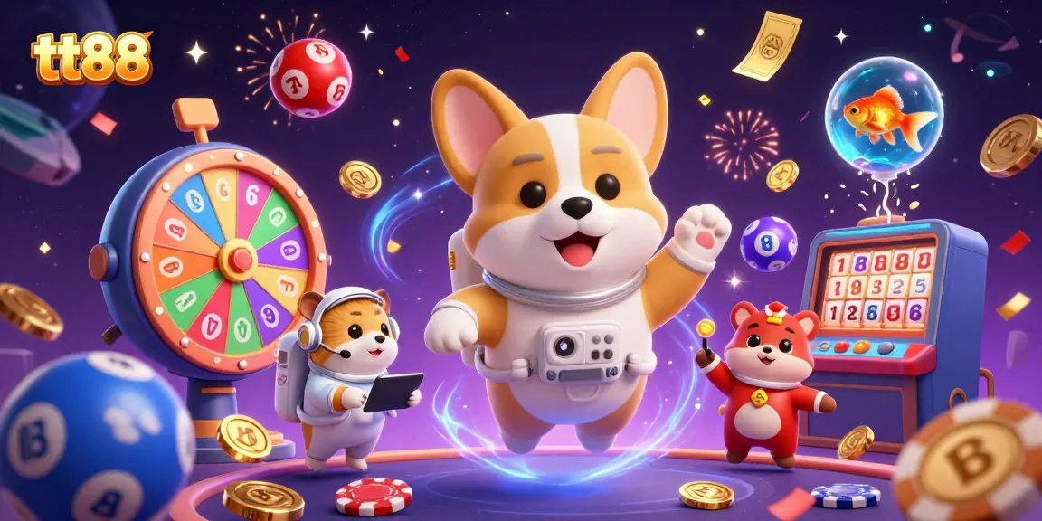 Win big at tt88 with a vibrant casino experience featuring floating treasures and thrilling elements.