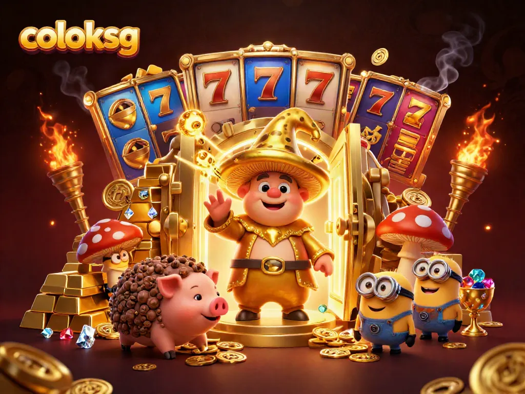 Meraih kemenangan dengan coloksg, permainan slot online menghibur yang penuh keberuntungan.