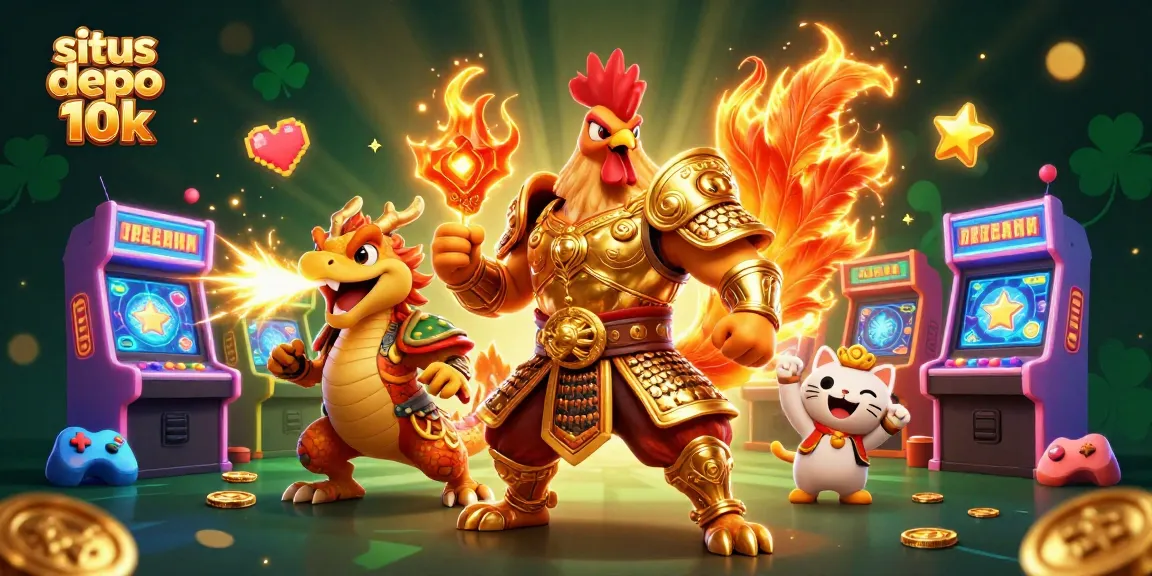 Experience excitement at situs depo 10k with thrilling 3D slot game action!
