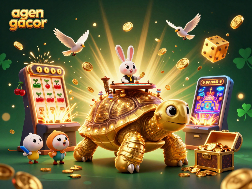 Experience excitement with agen gacor showcasing vibrant slots, dealers, and jackpot thrills.