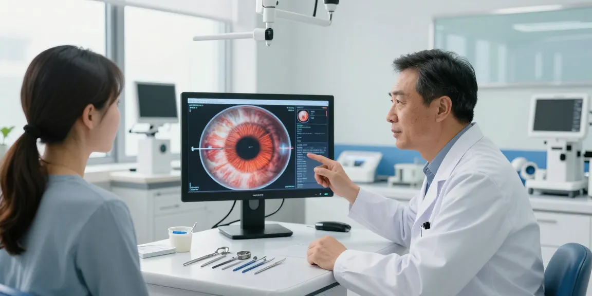 Consultation at SNU Eye Clinic in Korea showcasing personalized eye care and advanced surgical options at https://snuseoulglobal.com.