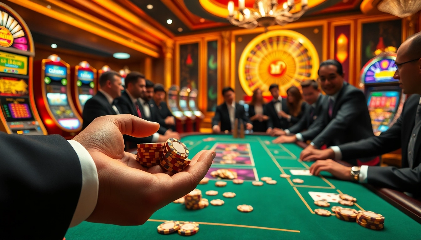 Experience the thrill of high-stakes gaming with dinamit4d at our luxurious casino tables.
