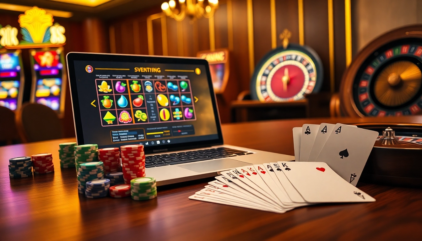 Players enjoying the thrill of online gaming at nekatwinofficial.com with vibrant casino elements.